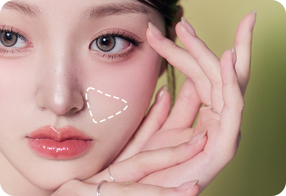 디에이 보형물윤곽